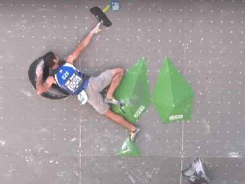 SP bouldering Mnichov Martin Strank semifinle M2