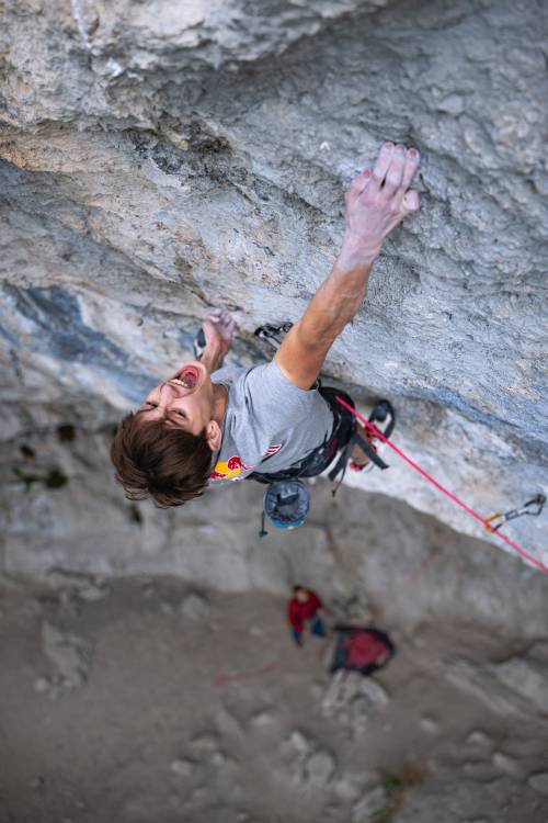 Pepa Šindel přelezl cestu obtížnosti 9b