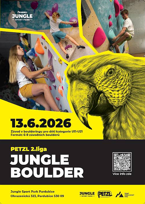 PETZL 2. liga ČHS míří do Jungle Pardubice