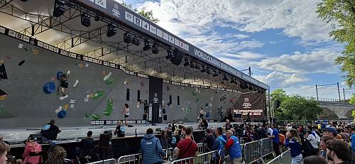 SP v bouldrech a v lezení na obtížnost Praha - bouldry kvalifikace