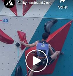 SP v lezení na obtížnost Praha - Adam Ondra jde do finále