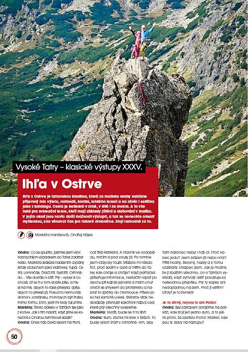 lidé&HORY 3/2026 Ihla v Ostrve