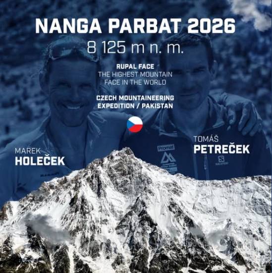 Marek Holeček a Tomáš Petreček se vracejí na Nanga Parbat Marek Holeček a Tomáš Petreček se vracejí na Nanga Parbat