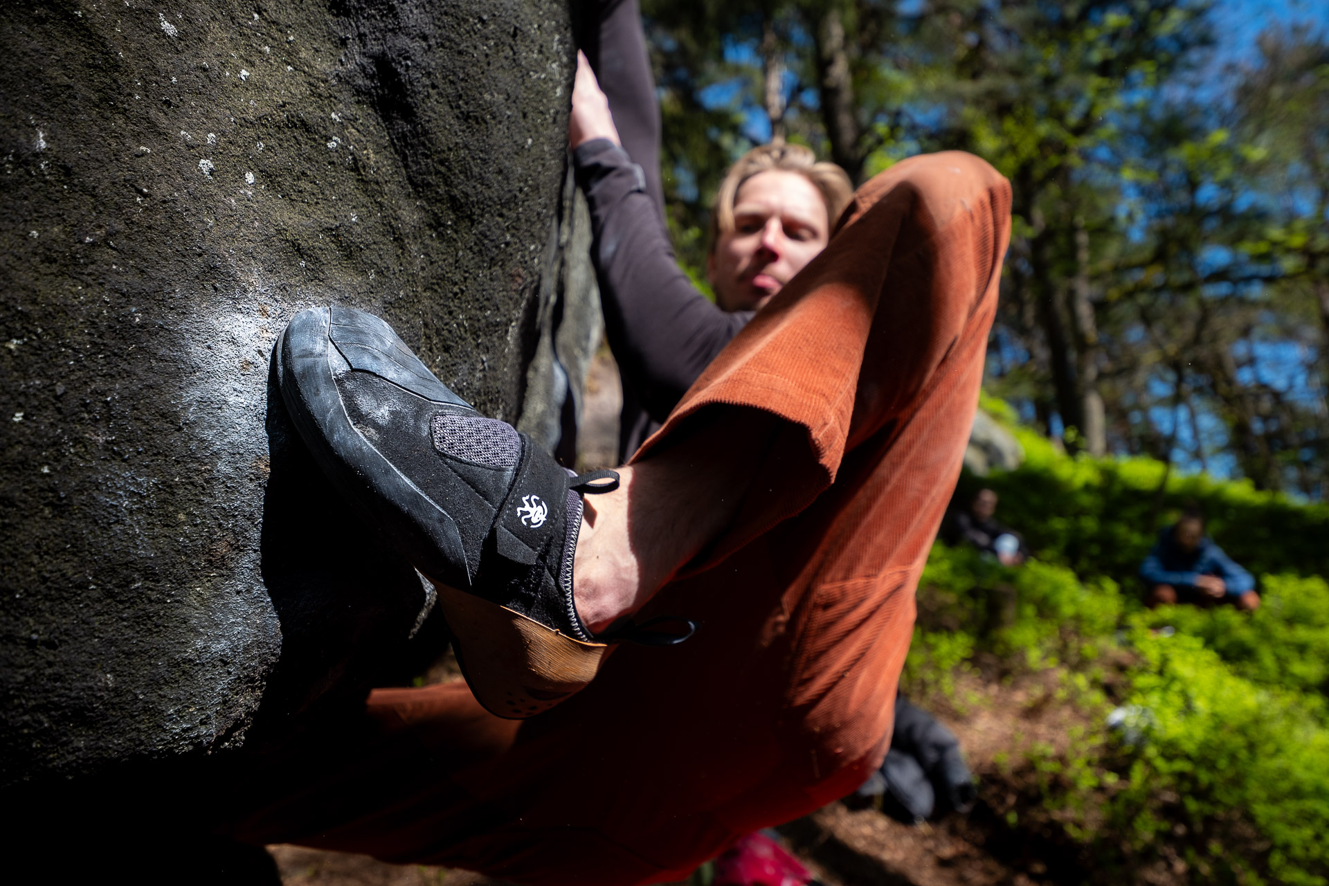 Český reprezentant Jirka Churavý pořádně Slashe otestoval při boulderingu na Popovce