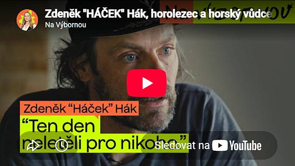 Zdeněk Háček Hák v rozhovoru s Lucií Výbornou popsal prvovýstup na Biarchedi 1 i tragické okolnosti smrti Jaroslava Bánského